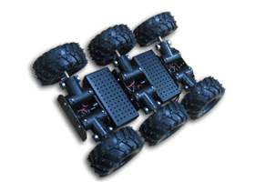 Wild Thumper 6WD Black - underneath